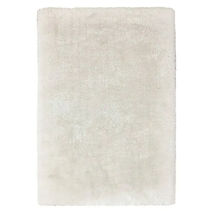 Kayoom Hochflorteppich Cosy - Weiß, 290 x 200 cm, 100 % Polyester - Ansicht von oben