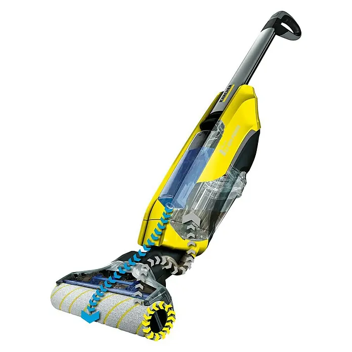 Kärcher Akku-Hartbodenreiniger FC 5 Cordless - Akkubetrieben, Flächenleistung: 60 m²/Akkuladung, Arbeitsbreite: 300 mm
