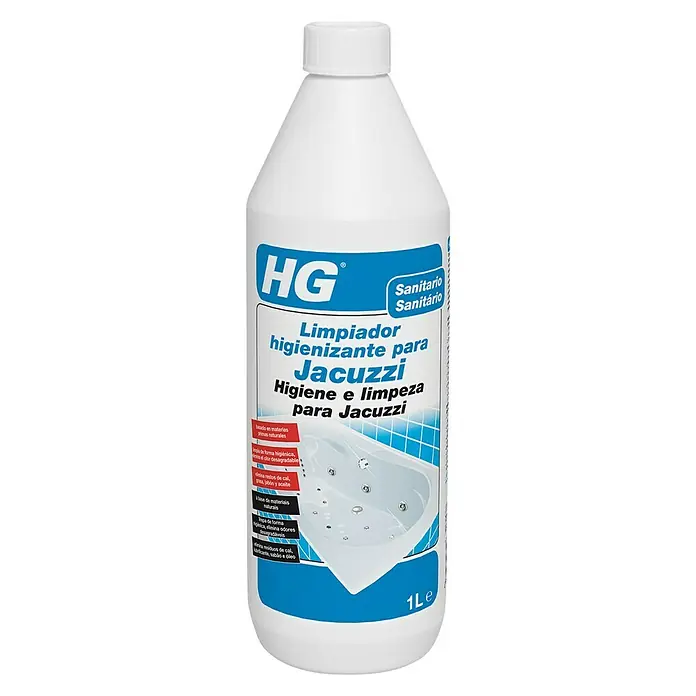 HG Limpiador específico Jacuzzi - 1 l, Botella