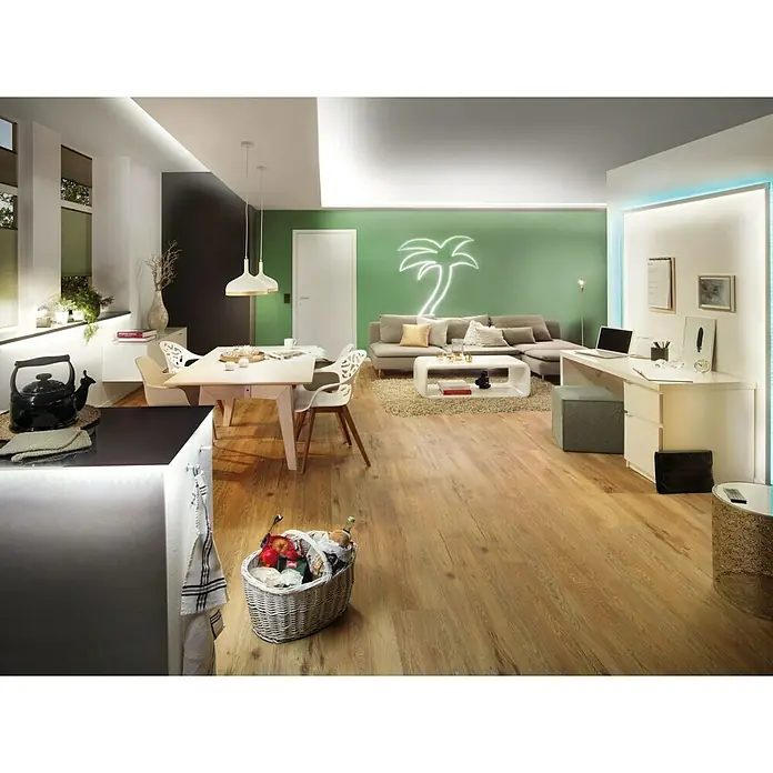 Paulmann LED svjetlosna traka - 3 m, RGB, 21,6 W - Živopisni prikaz