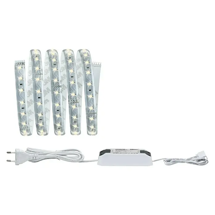Paulmann Led-strip MaxLED basisset 500 - 1,5 m, Warm wit, 10 W, Toepassingsgebied: Woonkamer - Vooraanzicht