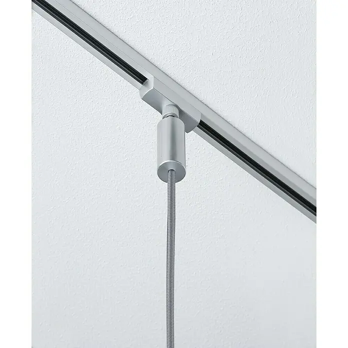 Paulmann URail 2Easy Lámpara colgante Basic - 20 W, Cromo, Cromado mate, Altura: 150 cm - Foto ambiente