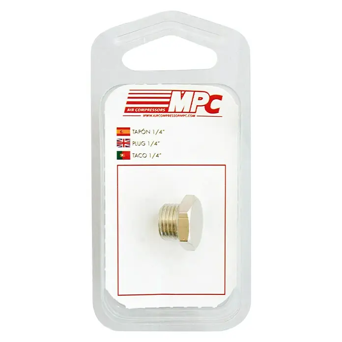 MPC Tapón roscado - ¼″, Latón