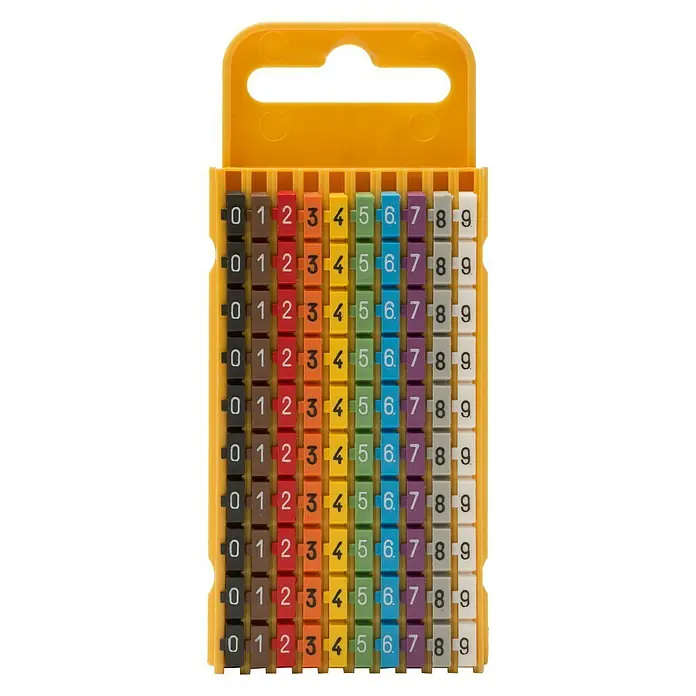 Ibelec Kabelmarkers WIC 4mm² tot 6mm² - Bont