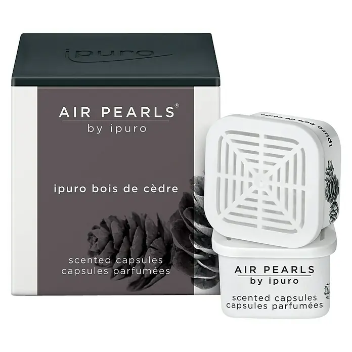 Ipuro AirPearls Duftkapsel - Bois de cèdre, 2 Stk. - Vorderansicht
