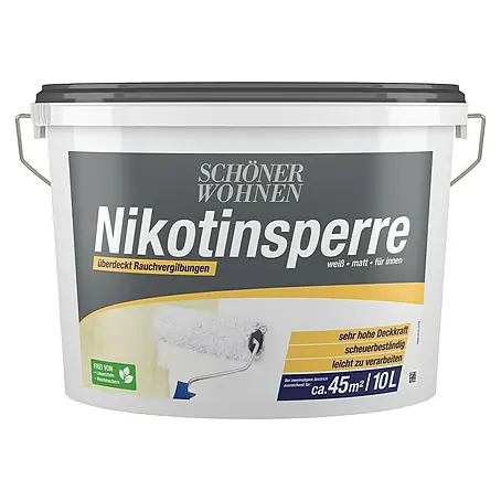 SCHÖNER WOHNEN-Farbe  Nikotinsperre