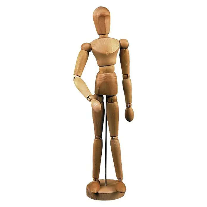 Ledenpop Unisex - 30 cm - Vooraanzicht