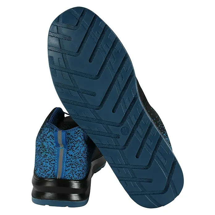 Sicherheitshalbschuh Bluestar S1 - Schwarz/Blau, 42, S1