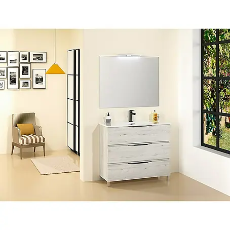 Conjunto de mueble de baño Abril Slim