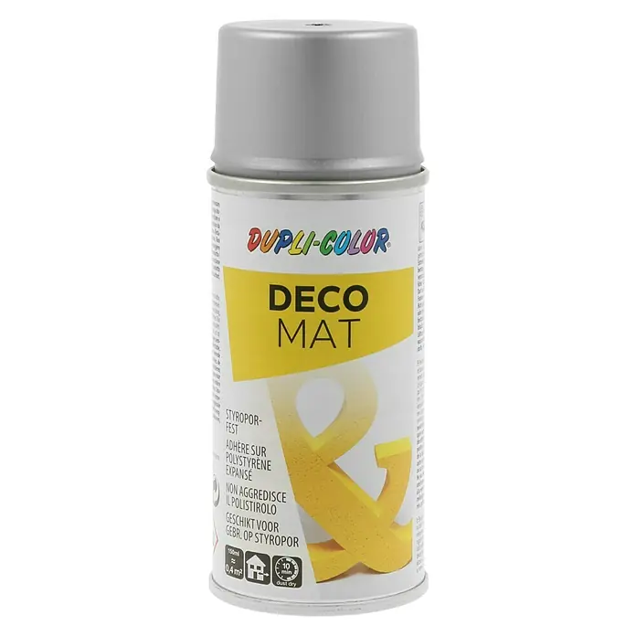 Dupli-Color Deco Mat Acryl-Lackspray - Silber/Bronze, 150 ml, Matt - Vorderansicht