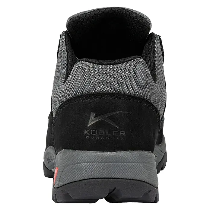 Kübler Sicherheitshalbschuh S1P - Farbe: Schwarz/Anthrazit, Schuhgröße: 46, S1P - Rückansicht