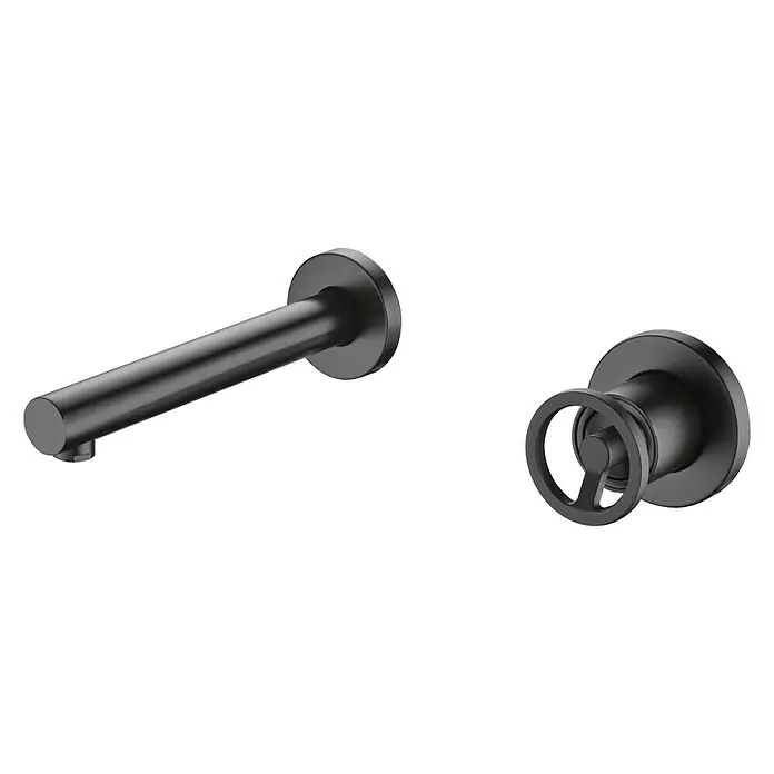 Imex Olimpo Grifo de lavabo empotrado - Negro, Mate