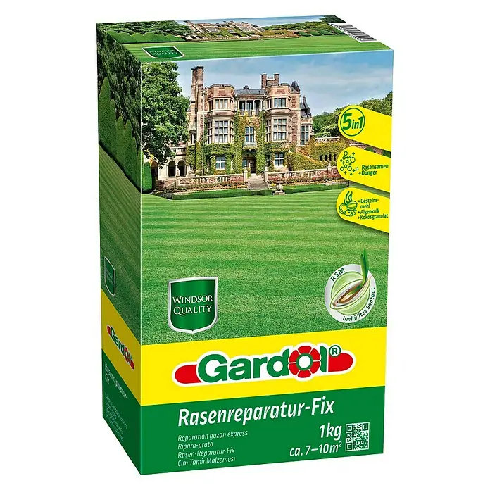 Gardol Windsor Rasen-Reparatur Fix - 1 kg, 10 m²