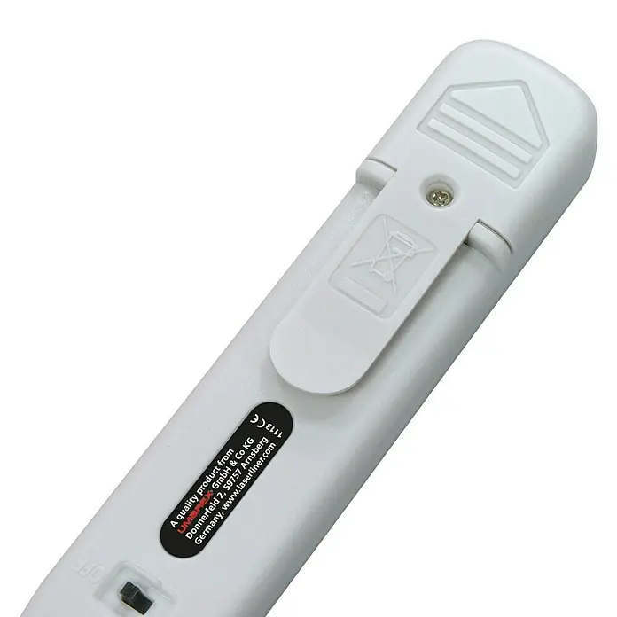 Laserliner Hygrometer ClimaPilot - Messbereich: -10 °C bis +50 °C Umgebungstemperatur - Rückansicht
