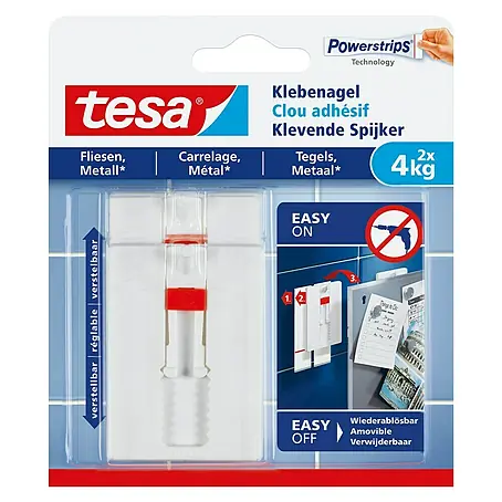 Tesa  Verstellbarer Klebenagel