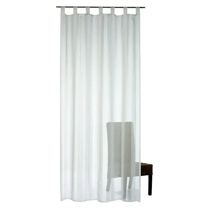 Elbersdrucke Schlaufenschal Lana - 140 x 255 cm, 100 % Polyester, Offwhite - Vorderansicht