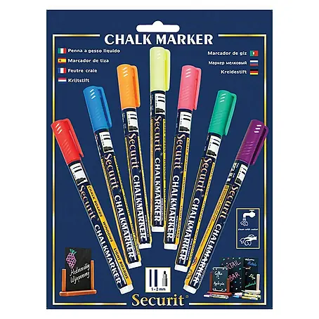 Set kreda markera