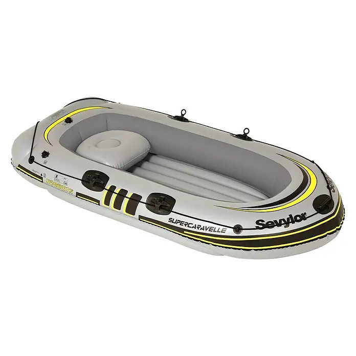Sevylor Schlauchboot Supercaravelle XR 86 GTX - 265 x 121 mm, Geeignet für: 3 Personen, Nutzlast: 250 kg - Rechte Seitenansicht