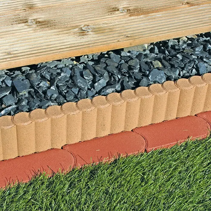 Rubna palisada - 50 x 6 x 15 cm, Mediteran, Beton