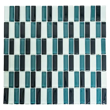 Mosaikfliese Stäbchen Crystal Mix XCM S828