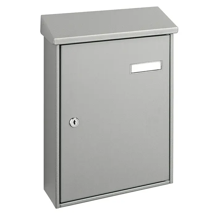 Portaferm Briefkasten PM 33 - 92 x 270 x 370 mm, Silber