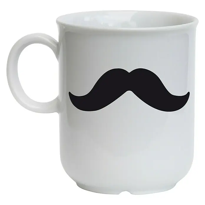 Adhesivos decorativos - Bigotes, 17 x 10,5 cm - Foto ambiente