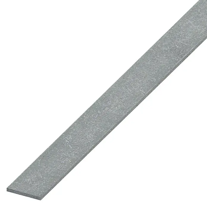 Kantoflex Flachstange - L x B: 1.000 x 25 mm, Stärke: 2 mm, Stahl, Stahlgrau