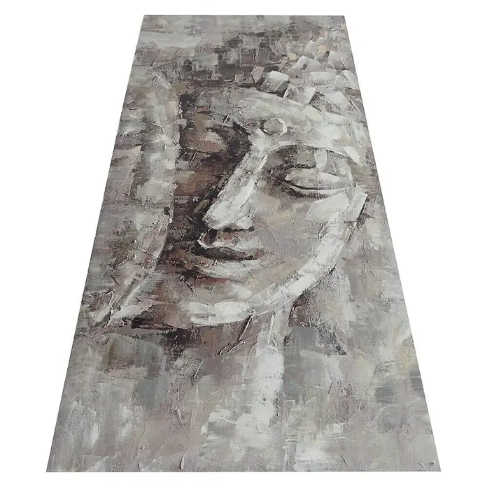 Leinwandbild Canvas - Buddha, B x H: 70 x 140 cm