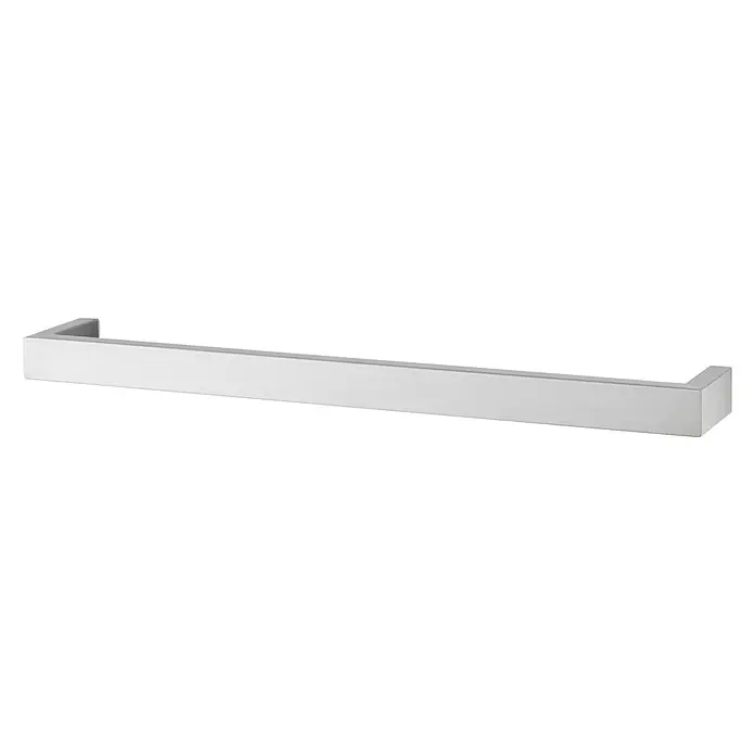 Zack Linea Badetuchhalter - Breite: 46,5 cm, Edelstahl, Matt - Vorderansicht