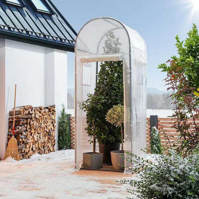 Großpflanzen Winterschutzzelt - B x H: 1 x 2,5 m, Folienstärke: 150 g/m²