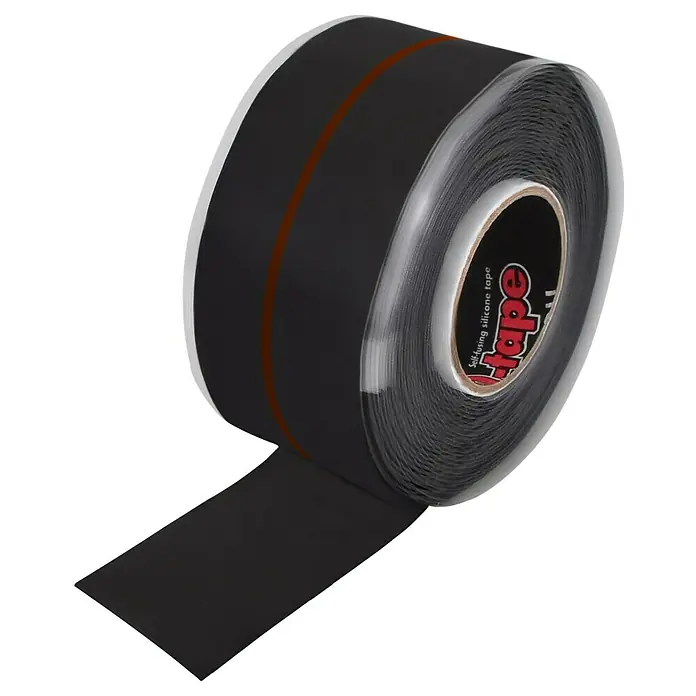Spita Isolierband ResQ-Tape - Schwarz, L x B: 3.650 x 25 mm - Vorderansicht