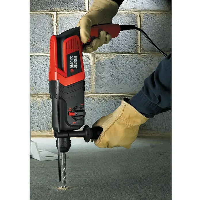 Black+Decker Combihamer KD860KA-QS - 600 W, 0 tpm - 960 tpm, 1,6 J
