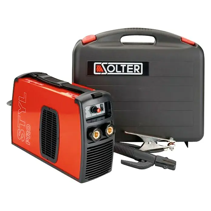 Solter Equipo de soldadura STYL-205PRO - Grosor de electrodo: 1,6 - 4 mm, Soldadura de electrodo recubierto