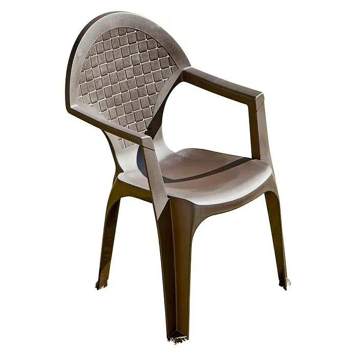 Silla de jardín Dream - Ancho: 56 cm, Wengué