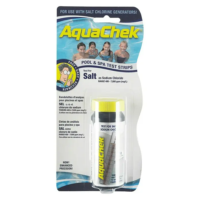 Kit para el cuidado del agua Aquacheck Salinidad - 10 uds.