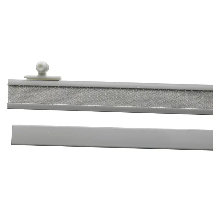Expo Ambiente Klizna vodilica za panele Add - Bijele boje, 60 cm, Klizna vodilica, profil težine - Pogled sprijeda