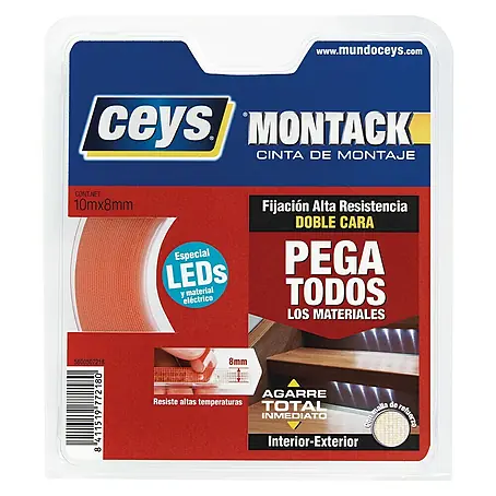 Ceys  Cinta de montaje Montack Express Led