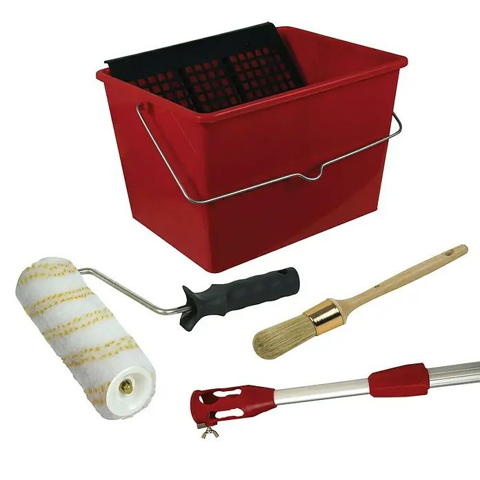 Kit para pintar con rodillo Paredes y techos - 5 uds.