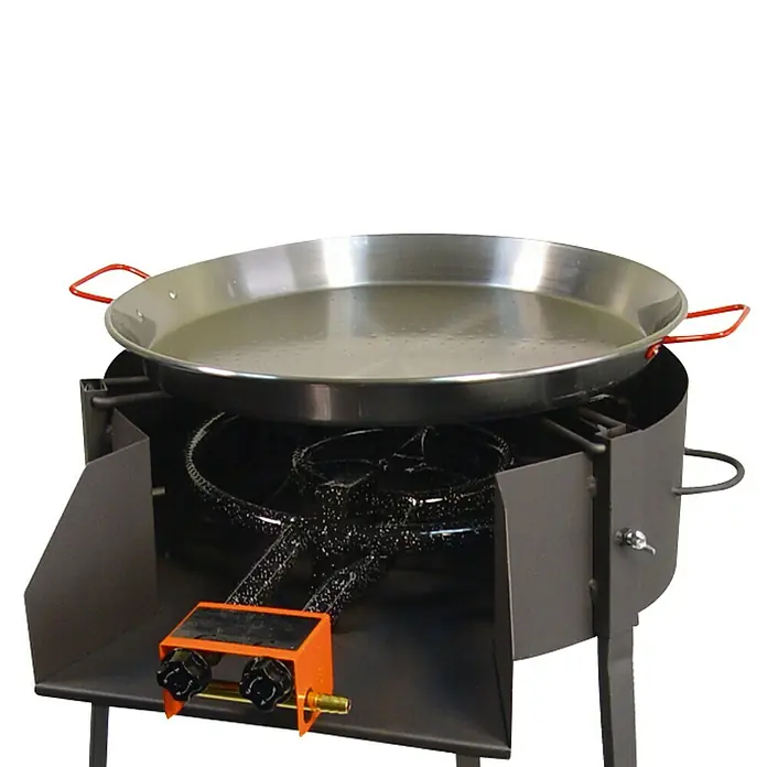 Barbacoa redonda Dickson L - Superficie parrilla: Ø 50 cm