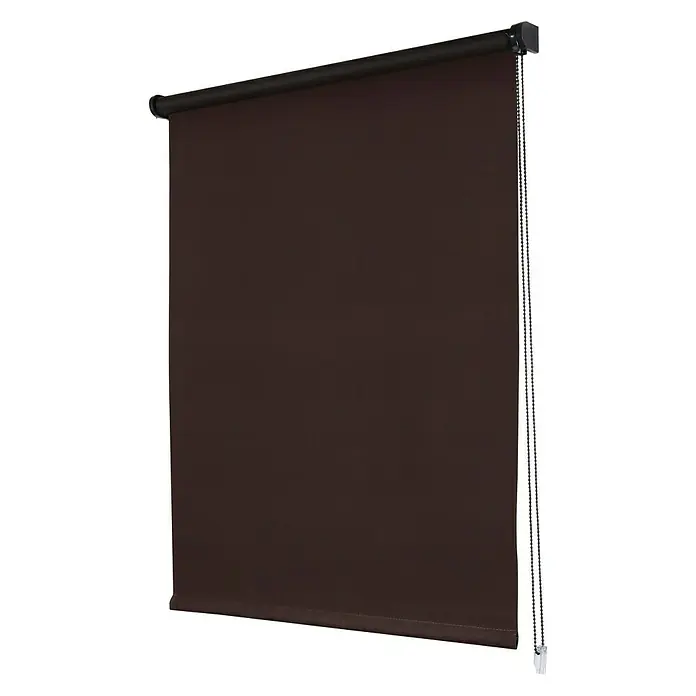 Estor enrollable Roll-up Scandi - An x Al: 100 x 180 cm, Marrón