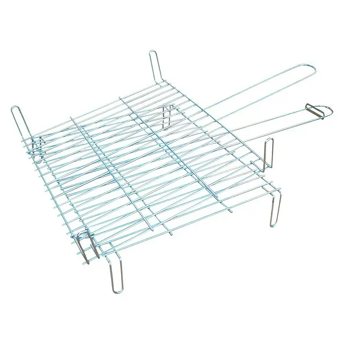 Imex El Zorro Parrilla para barbacoa doble - L x An: 45 x 45 cm