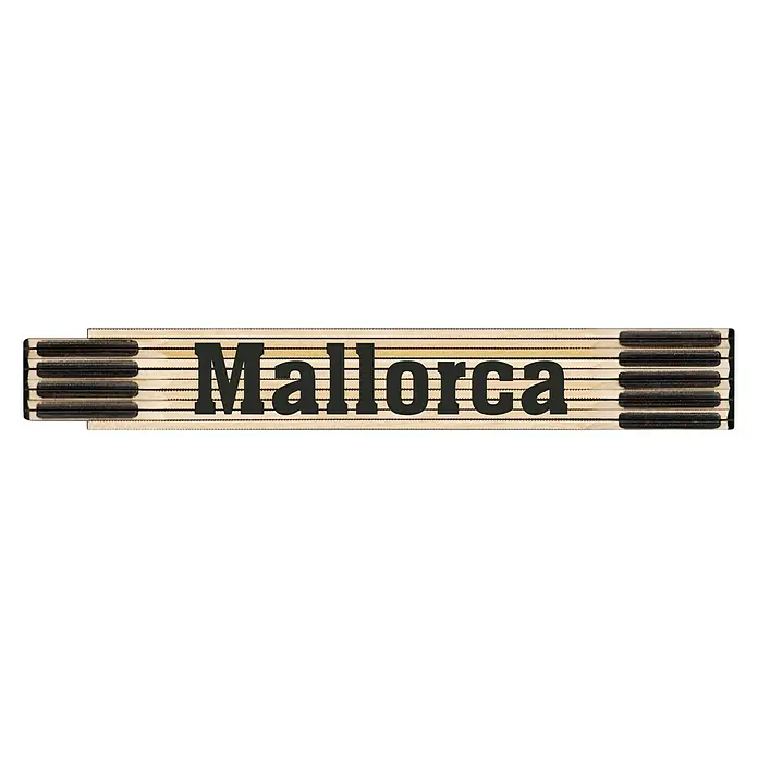 BAUHAUS Metro de madera Mallorca - Largo: 200 cm