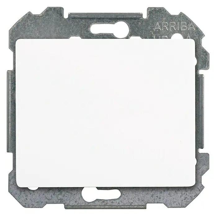 Siemens Delta Iris Pulsador - Blanco, En pared, IP20