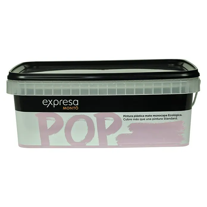 Montó Pop Pintura para paredes - Rosa chicle, 2,5 l, Mate
