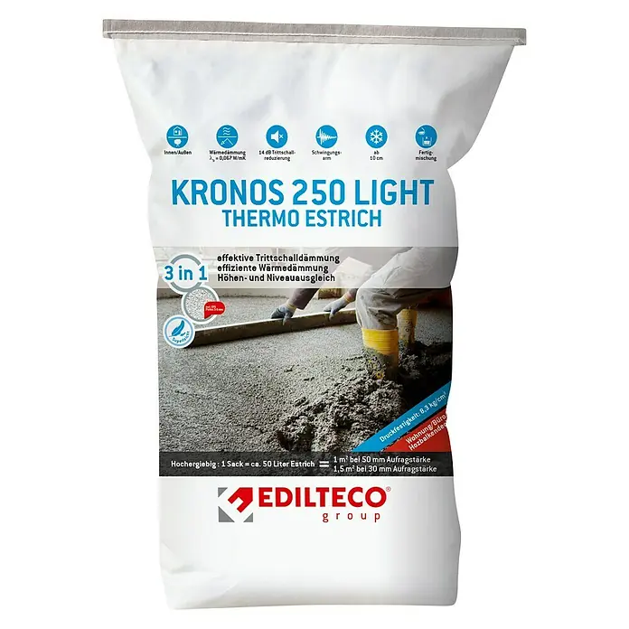 Thermo-Estrich Kronos 250 Light - 50 l, Gebrauchsfertig