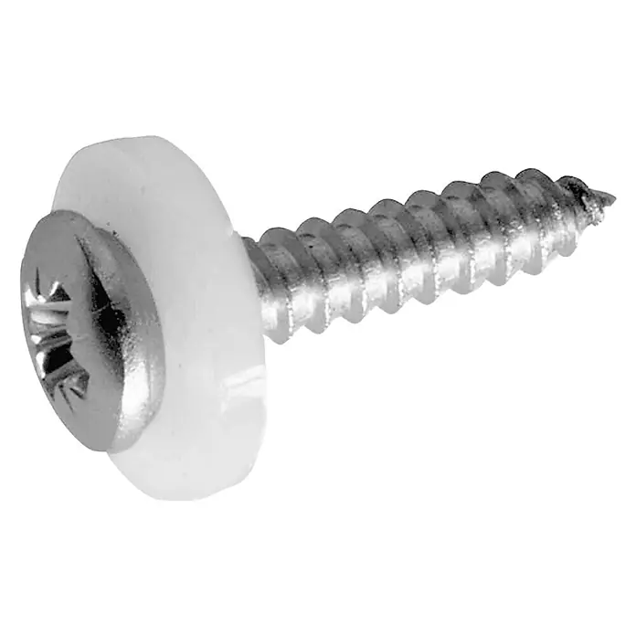 Sarei Fensterbankschrauben - Edelstahl A2, 3,9 x 19 mm - Linke Seitenansicht