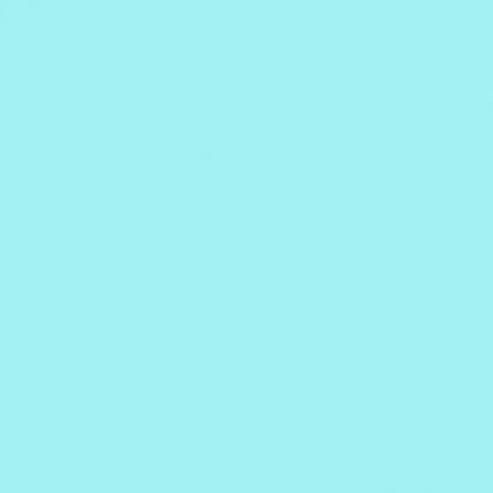 Feinsteinzeugfliese Vintage Basic Aqua - 25 x 25 cm, Türkis, Matt - Vorderansicht