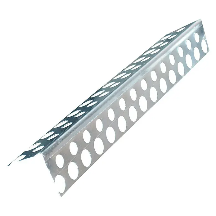 Cantonera aluminio - 2,5 m x 2,5 cm x 2,5 cm, Aluminio, Plateado - Vista angular