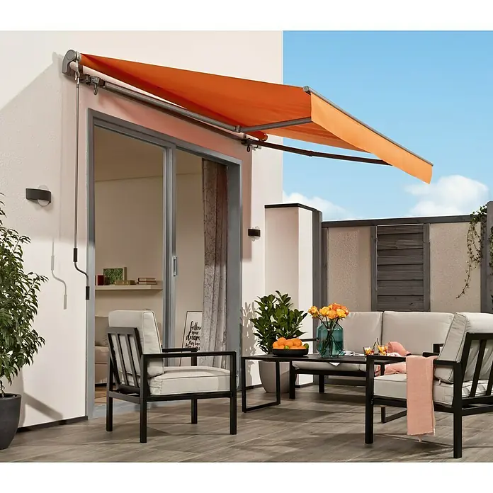Sunfun Set lounge namještaja Judith - 4-dij., Metal, Antracit, Svijetlosive boje