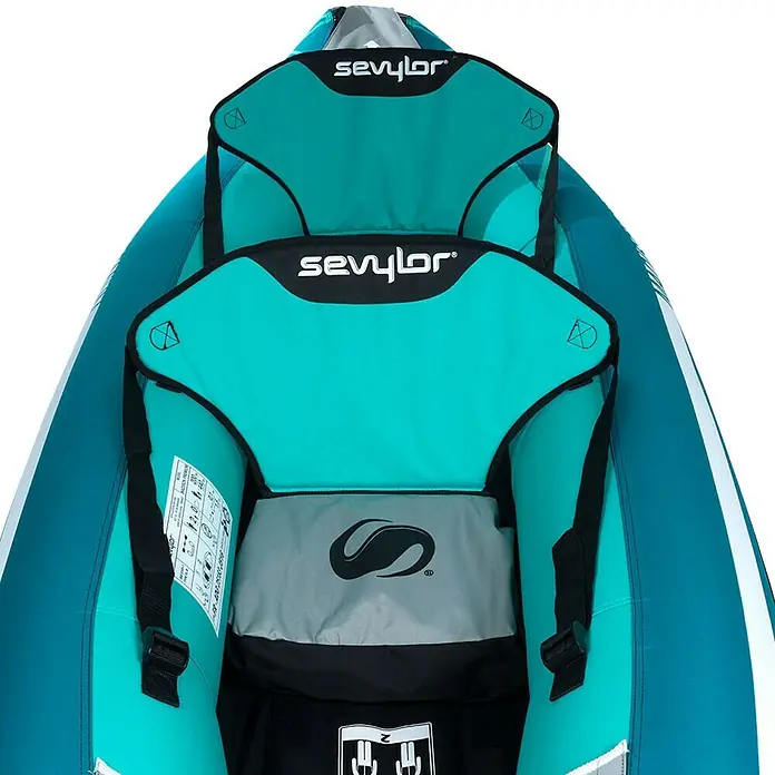 Sevylor Kajak Madison Kit - 327 x 93 cm, Nutzlast: 200 kg, Geeignet für: 2 Personen - Vorderansicht